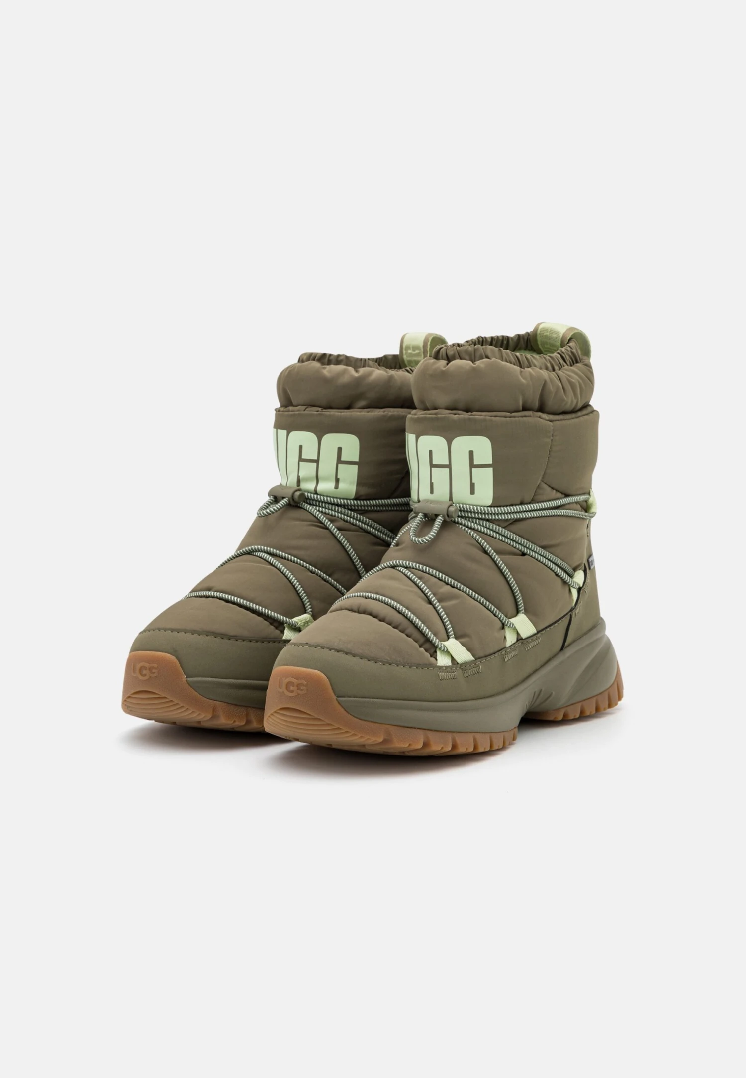 Ugg Yose Puffer Mid - Snowboots- Burnt Olive 3 Ugg Yose Puffer Mid - Snowboots- Burnt Olive - Afbeelding 3