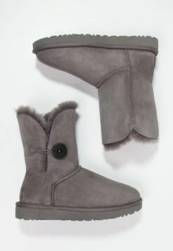 Ugg Bailey Button Ii - Korte Laarzen - Grey -Ugg Winkel 083e32cf055e41e6a34385d57c7786dc