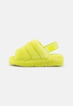Ugg Fluff Yeah Slide - Sandalen Met Plateauzool - Key Lime