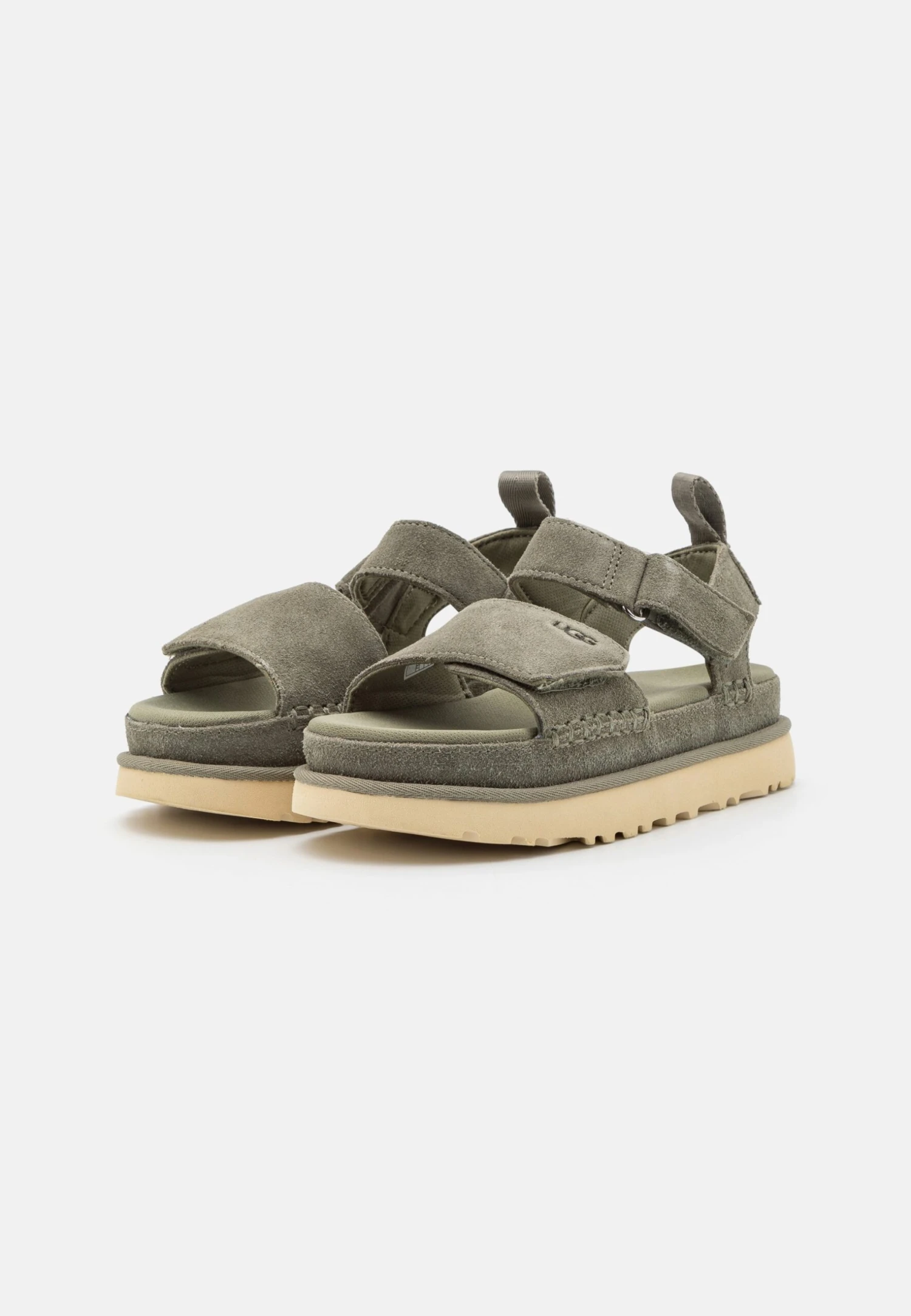 Ugg Goldenstar - Sandalen Met Plateauzool - Moss Green 3 Ugg Goldenstar - Sandalen Met Plateauzool - Moss Green - Afbeelding 3