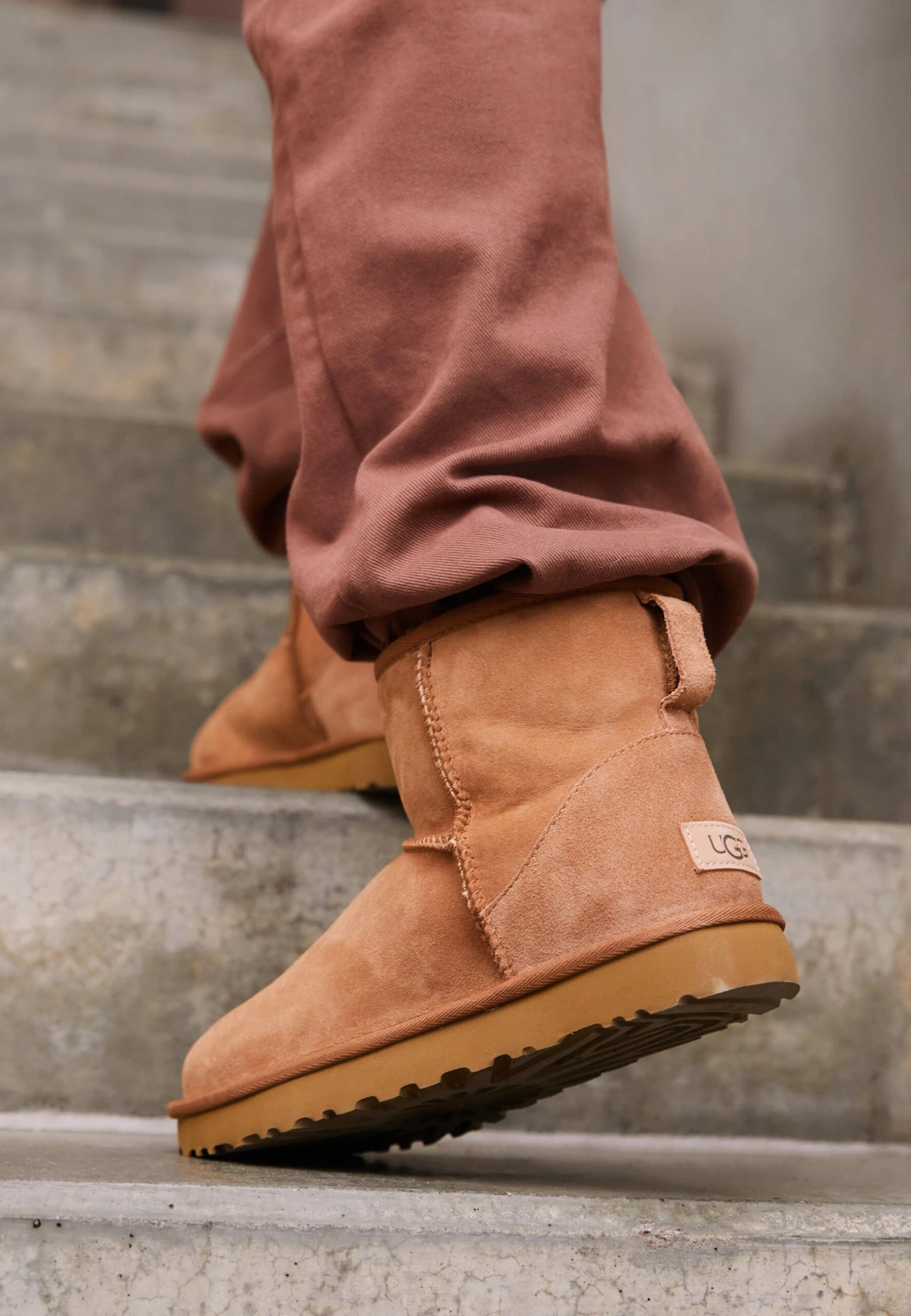Ugg Classic Mini - Korte Laarzen - Chestnut 2 Ugg Classic Mini - Korte Laarzen - Chestnut - Afbeelding 2