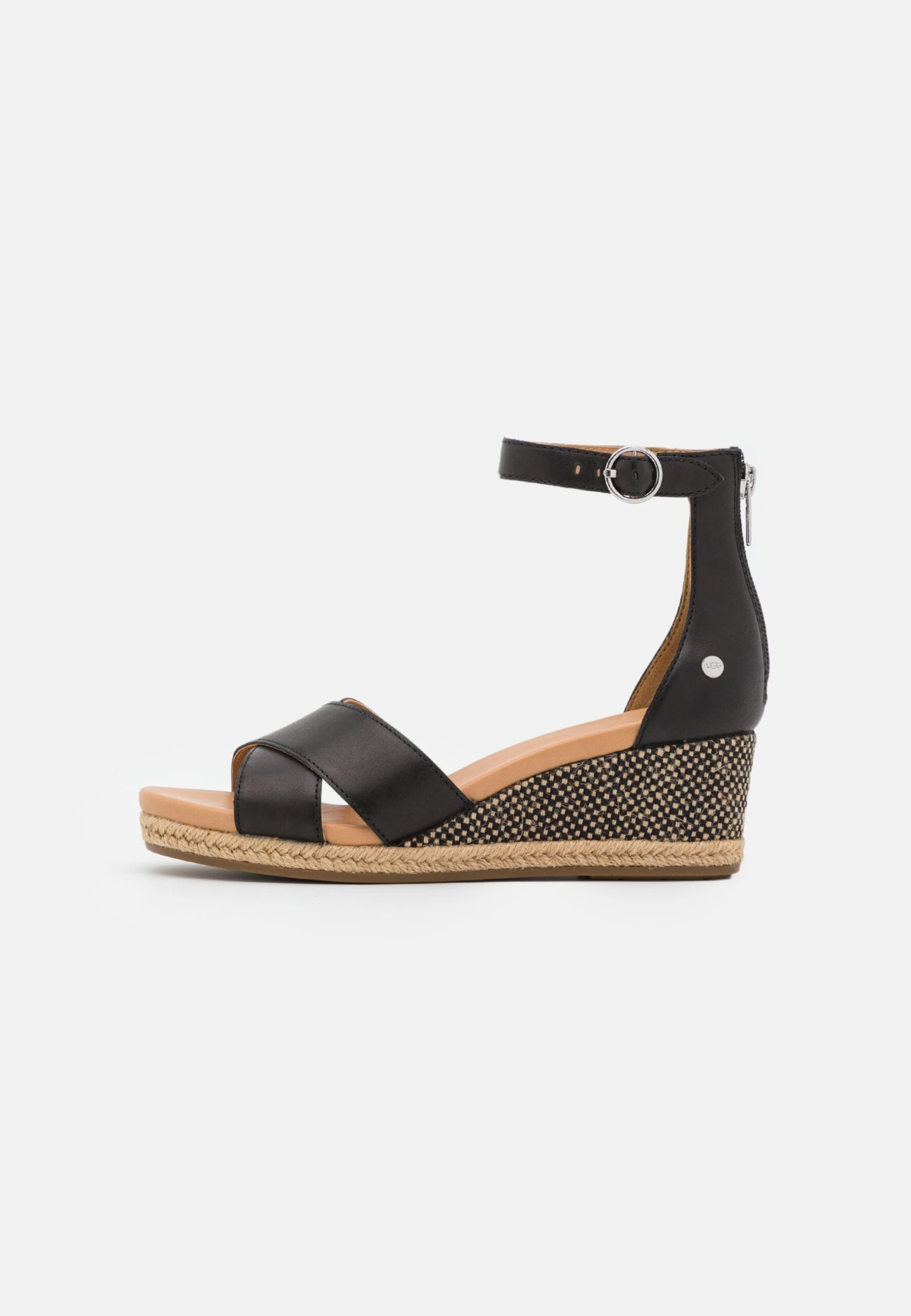 Ugg Eugenia - Sandalen Met Sleehak - Black 2 Ugg Eugenia - Sandalen Met Sleehak - Black - Afbeelding 2