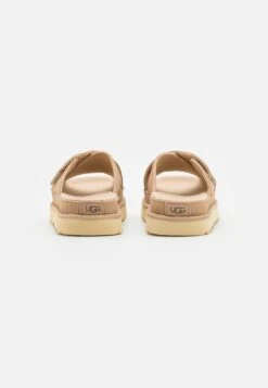 Ugg GoldenstarCross Slide - Muiltjes - Driftwood -Ugg Winkel 4d91e98617be4e239071a037a5288b46