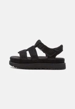 Ugg Goldenstar Strap - Sandalen Met Plateauzool - Black -Ugg Winkel 5109750e66ec4f368980188c3b71e389
