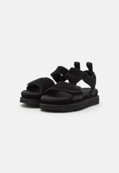 Ugg Goldenstar - Sandalen Met Plateauzool - Black -Ugg Winkel 640d8041915d4deaab820b9247a25609