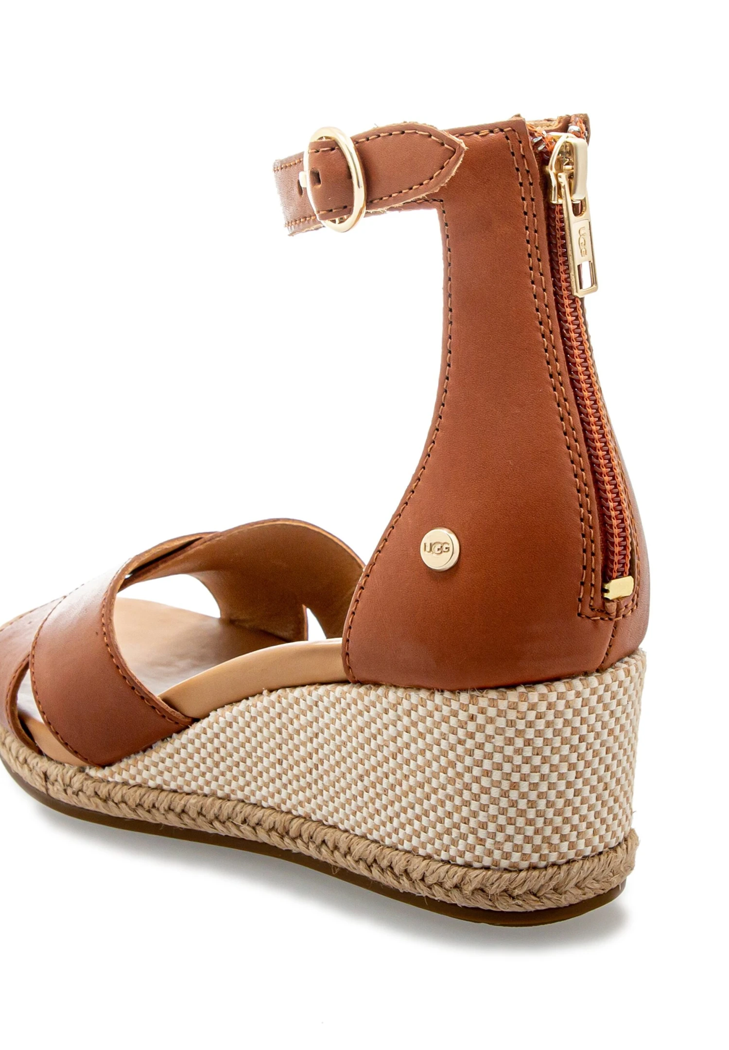 Ugg W Eugenia Pale- Sandalen Met Sleehak - Tan 6 Ugg W Eugenia Pale- Sandalen Met Sleehak - Tan - Afbeelding 6