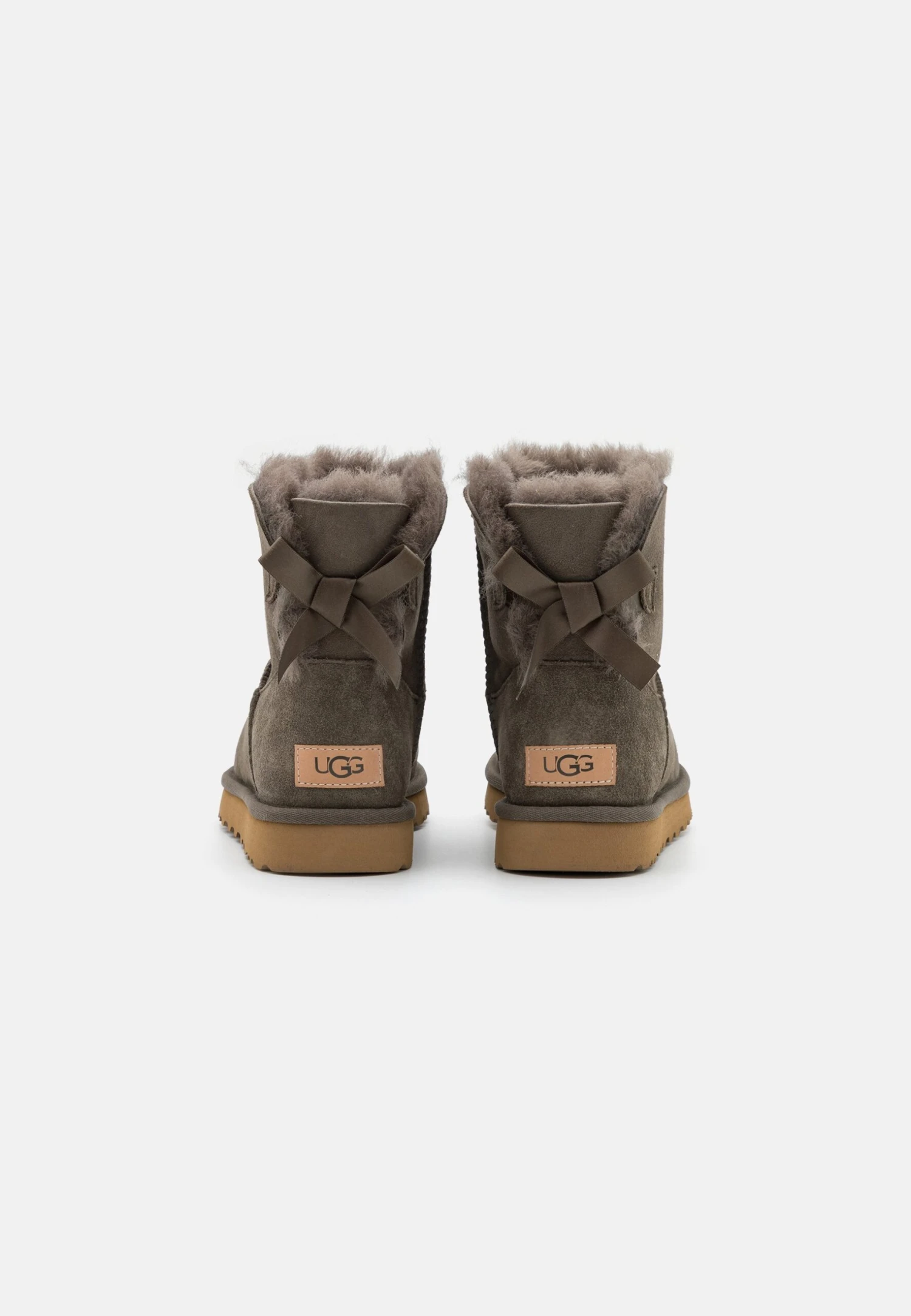 Ugg Mini Bailey Bow - Korte Laarzen - Slate 4 Ugg Mini Bailey Bow - Korte Laarzen - Slate - Afbeelding 4