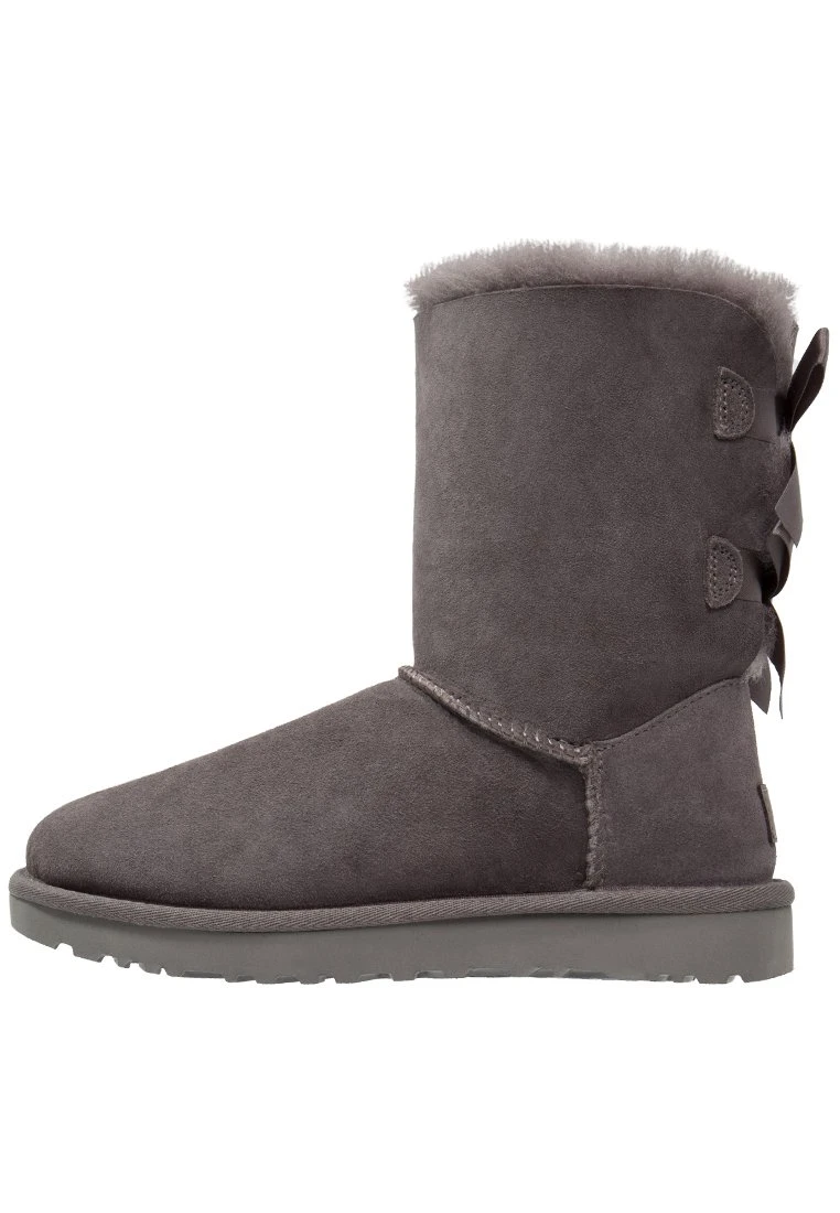 Ugg Bailey Bow - Korte Laarzen - Grey 2 Ugg Bailey Bow - Korte Laarzen - Grey - Afbeelding 2