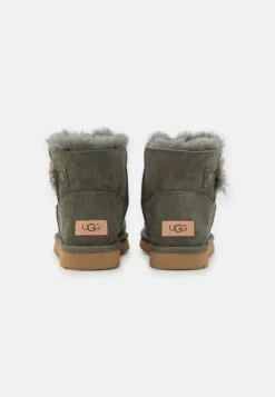 Ugg Mini Bailey Button - Korte Laarzen - Forest Night -Ugg Winkel a613bd7ea3c64664acc0f4e4315f64cf