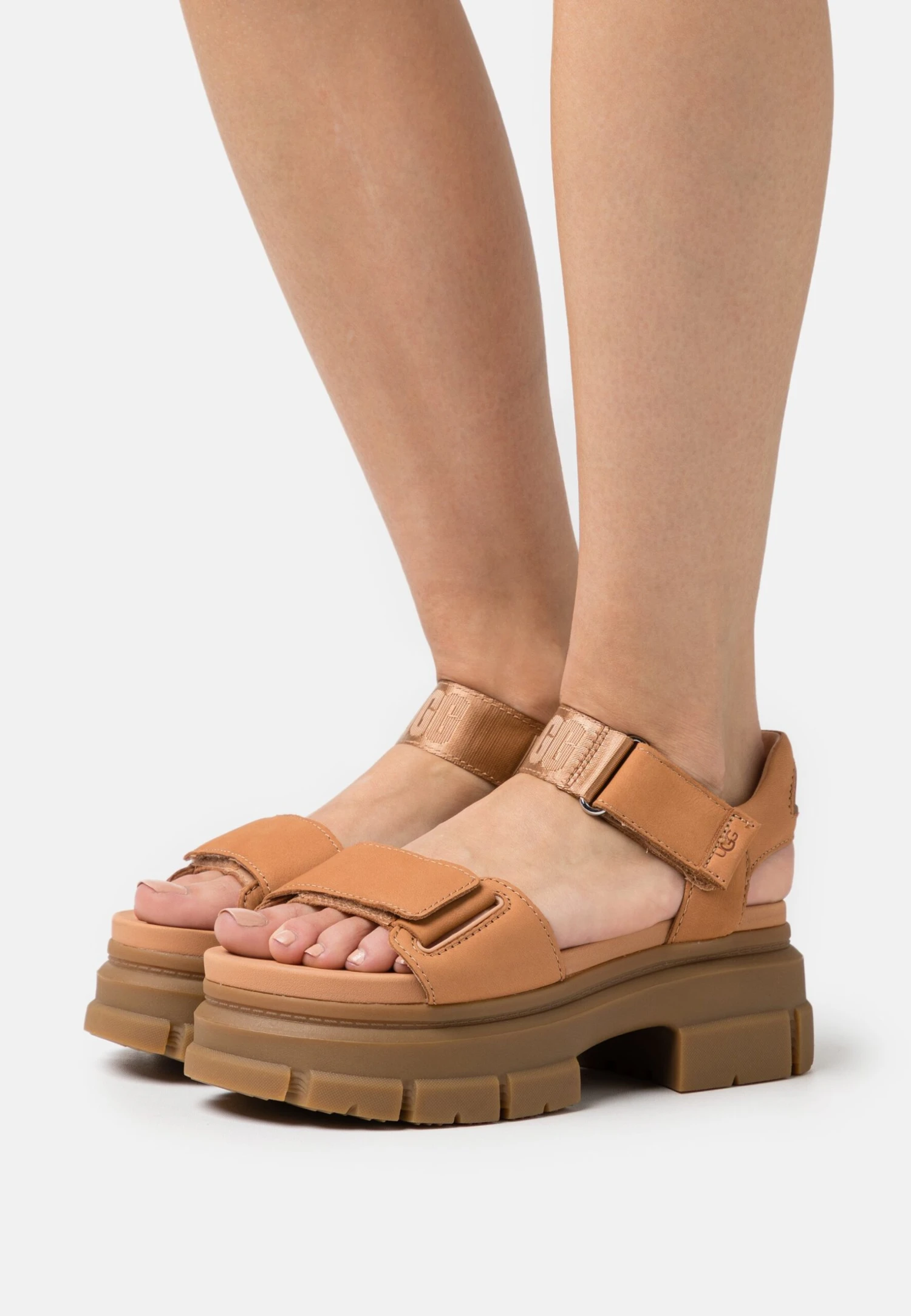 Ugg Ashton Ankle - Sandalen Met Plateauzool - Toast 1 Ugg Ashton Ankle - Sandalen Met Plateauzool - Toast