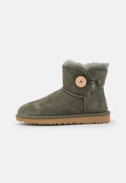 Ugg Mini Bailey Button - Korte Laarzen - Forest Night -Ugg Winkel ad796c4687e54cdc88fc1fd654898601