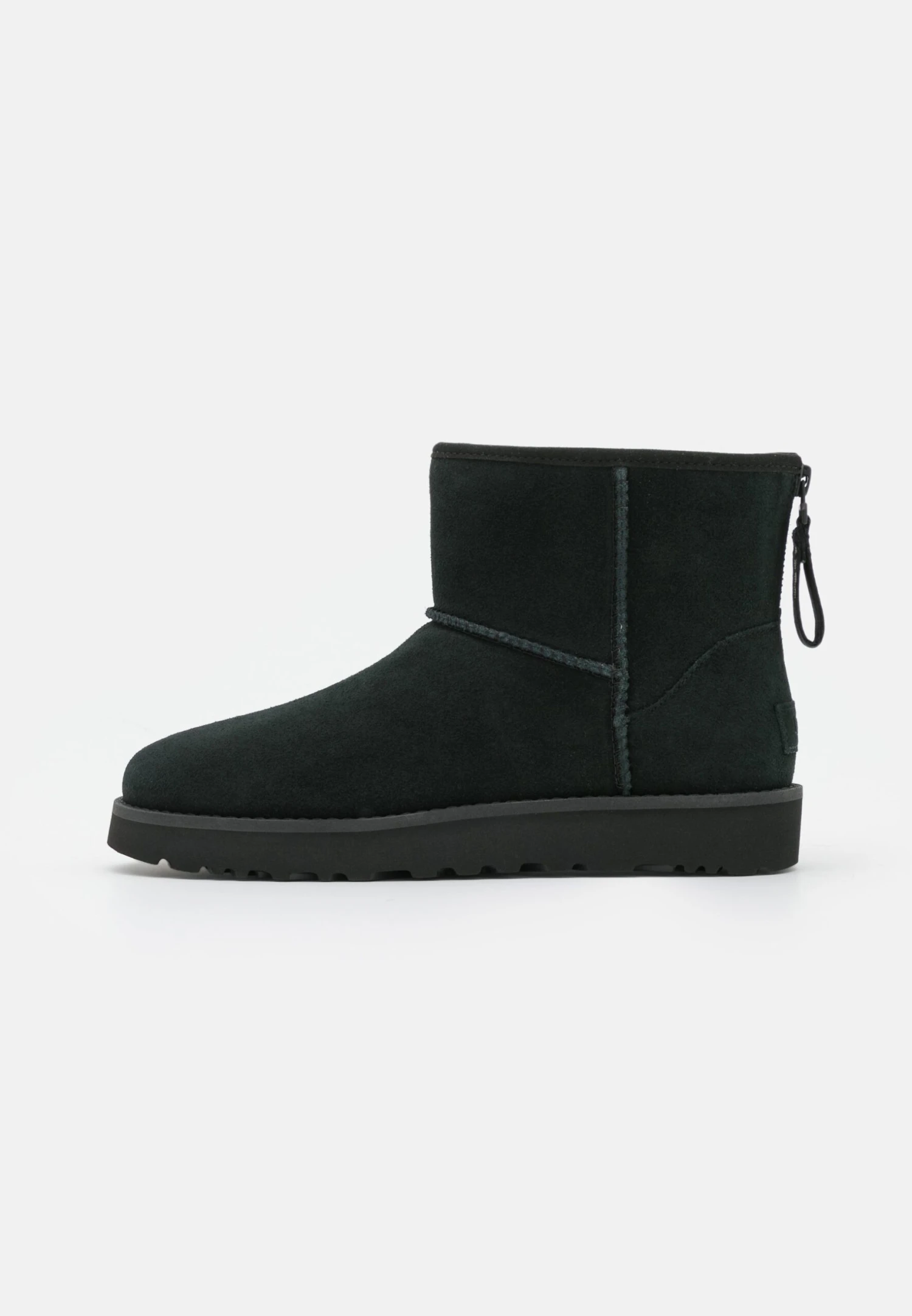 Ugg Classic Mini Logo Zip - Korte Laarzen - Black 2 Ugg Classic Mini Logo Zip - Korte Laarzen - Black - Afbeelding 2