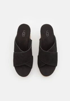 Ugg Abbot Slide - Muiltjes Met Hak - Black -Ugg Winkel bfdcddb76b4f4f31b37561bf38cb8e76
