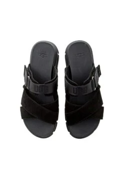Ugg W Ashton Slide - Sandalen Met Plateauzool - Black -Ugg Winkel ca59b8b886734ca89e17e7bdf2323d41