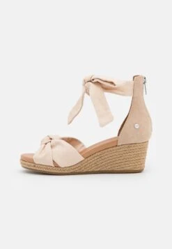 Ugg Yarrow - Sandalen Met Plateauzool - Natural -Ugg Winkel ee3ce49fc18a4f448f64a4c09f7c4ec8
