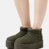Ugg Classic Ultra Mini Platform - Enkellaarsjes Met Plateauzool - Moss Green 12 Ugg Classic Ultra Mini Platform - Enkellaarsjes Met Plateauzool - Moss Green -Ugg Winkel ee66df9da48e47e6939fa6492adba63e