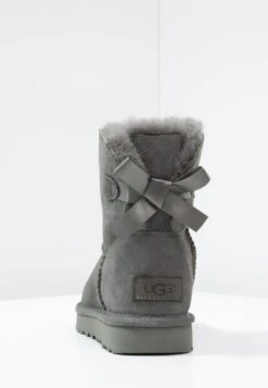 Ugg Mini Bailey Bow - Korte Laarzen - Grey -Ugg Winkel f5b569e5d1304ce4b785580800776a57
