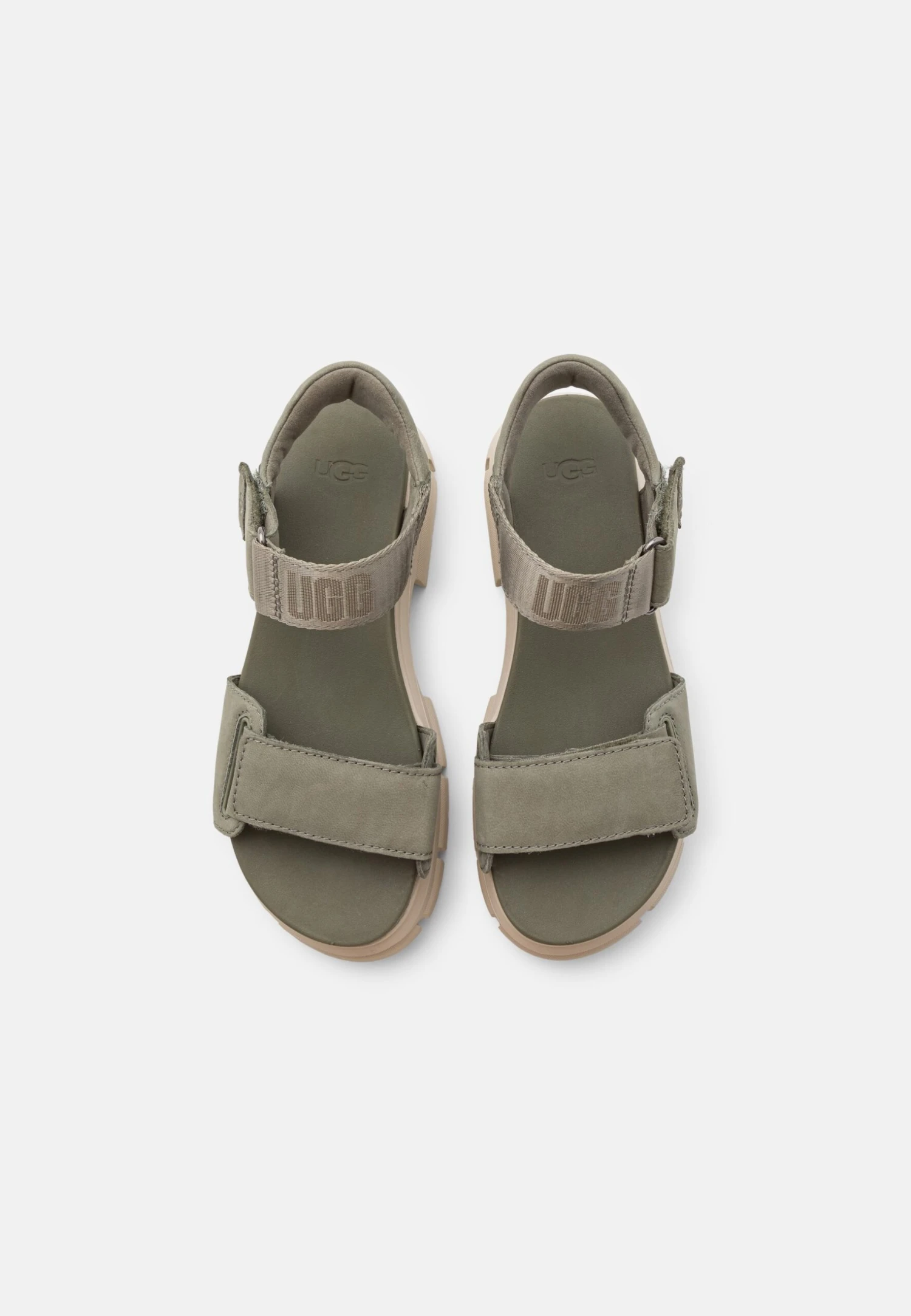 Ugg Ashton Ankle - Sandalen Met Plateauzool - Moss Green 6 Ugg Ashton Ankle - Sandalen Met Plateauzool - Moss Green - Afbeelding 6